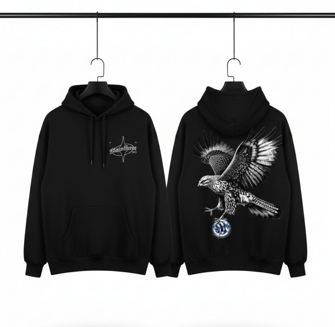 Printed Hoodie